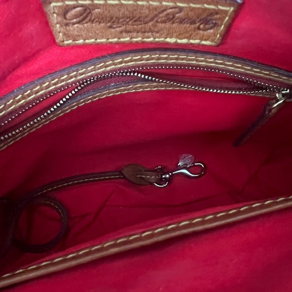 Dooney & Bourke Tan Leather Crossbody Bag - Picture 5 of 7